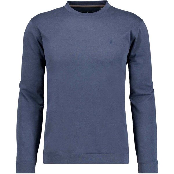 Pánske modré soft-knit Velvet touch tričko RAGMAN 66970035