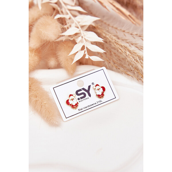 Boto Náušnice Mikuláši ze chirurgické oceli 66892330