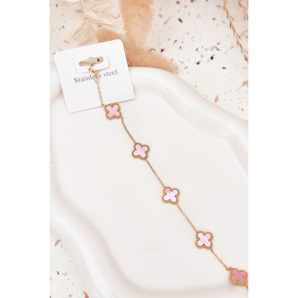 Boto Náramek S Přívěsky Nerezová Ocel Zlato-Růžová 66892446