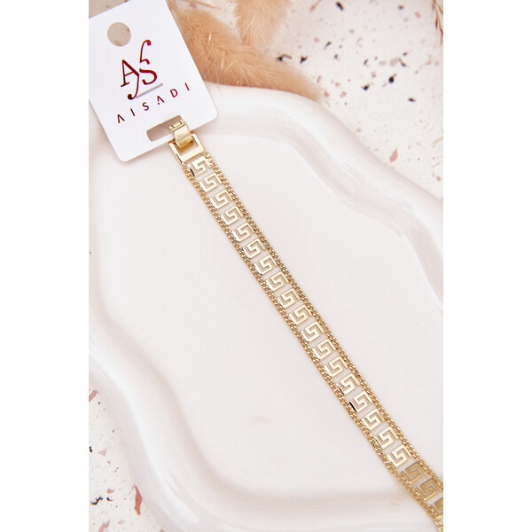 Boto Dámský náramek ze chirurgické oceli zlatý 66892472