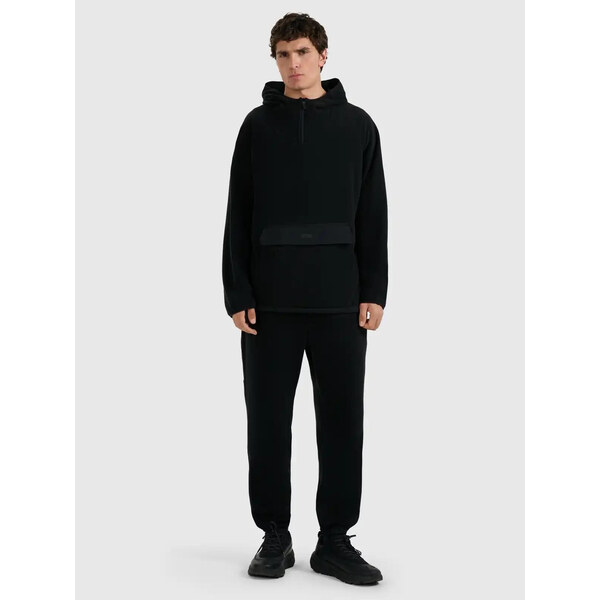 Pánska fleecová mikina s kapucňou 4F 66892839