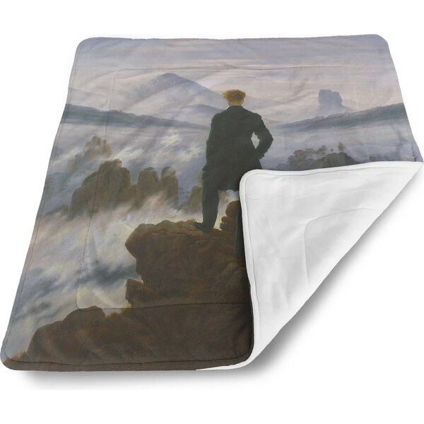 Sablio Deka pre bábätko Pútnik nad morom hmly - Caspar David Friedrich 62633607
