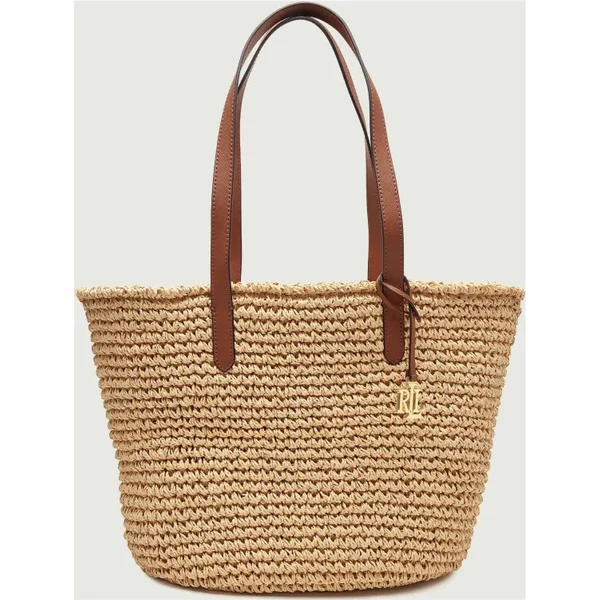 LAUREN RALPH LAUREN Plážová taška LAINEY | s prímesou kože 66887874