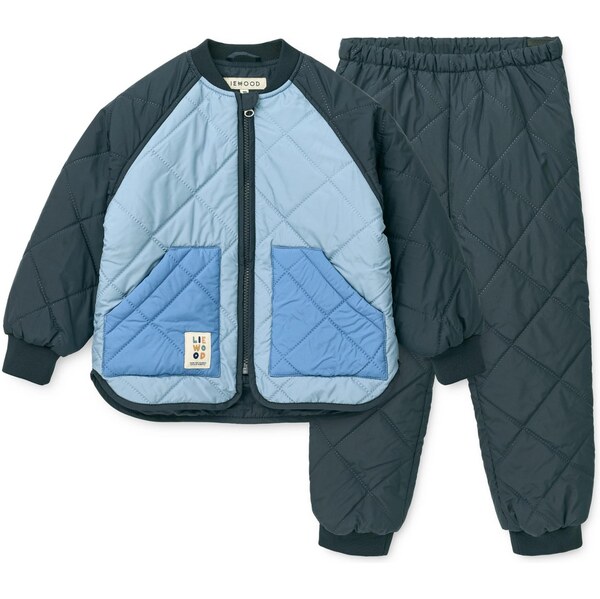 Liewood Set Zella námornícka modrá / azúrová / svetlomodrá 66897968