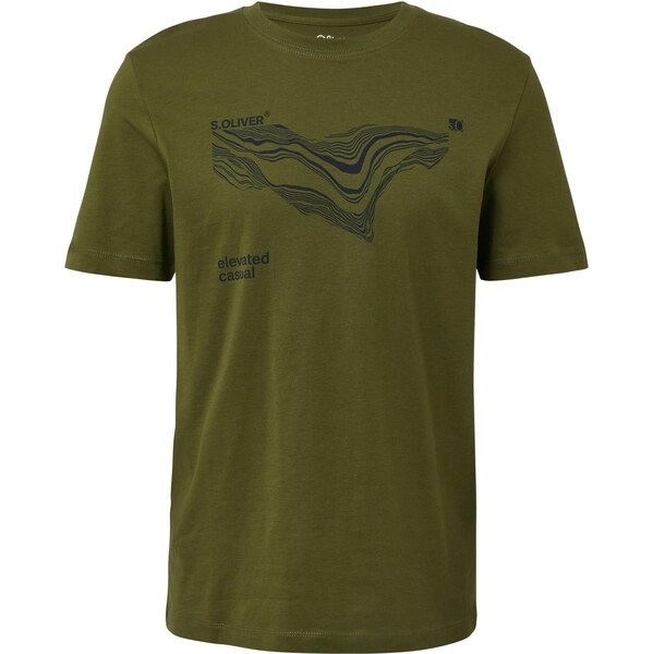 s.Oliver Tričko tmavomodrá / olivová 66897994