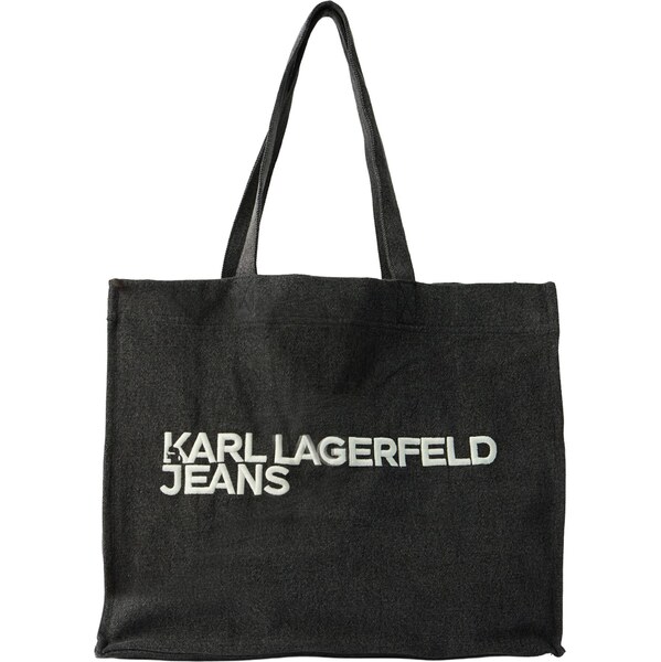 KARL LAGERFELD JEANS Shopper svetlosivá / čierna 66898061