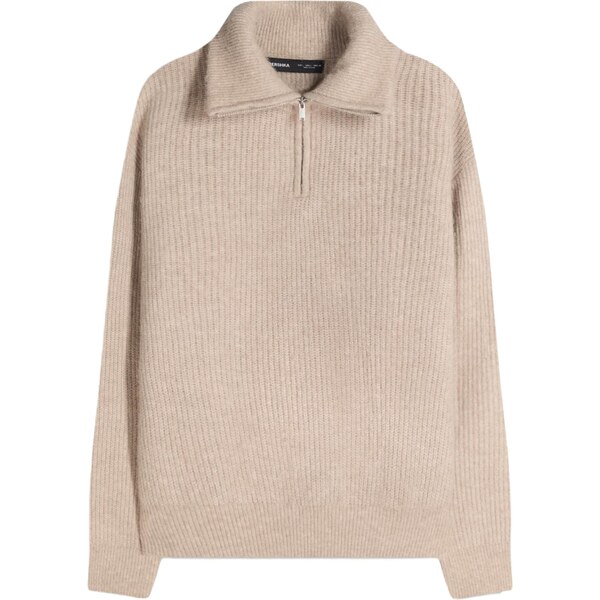 Bershka Sveter béžová 66898257