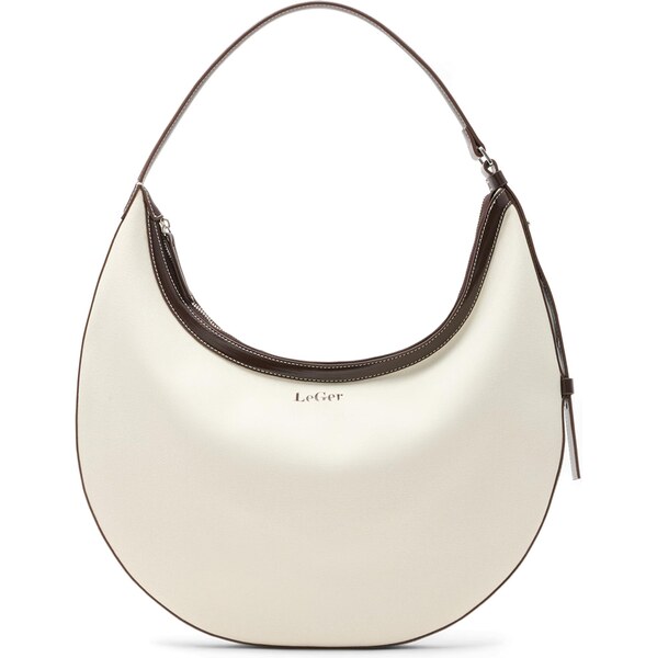LeGer by Lena Gercke Kabelka na rameno Gisa tmavohnedá / biela 66898386