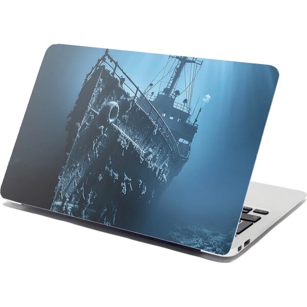 Sablio Samolepka na notebook Vrak lode na dne mora 65112489