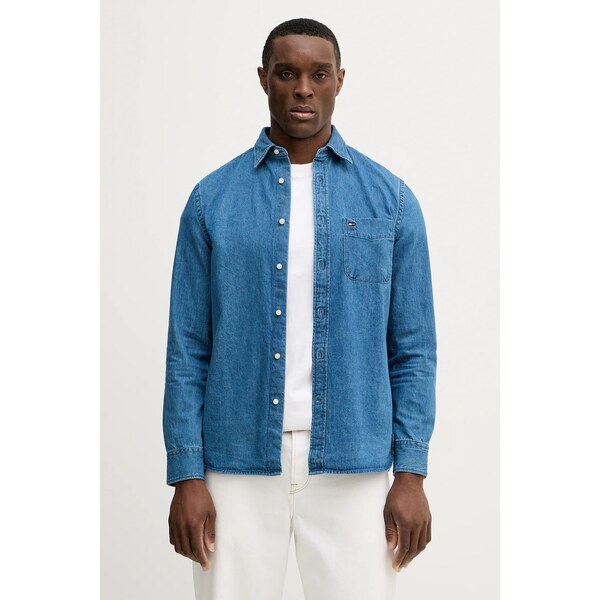 Bavlnená rifľová košeľa Tommy Hilfiger 66900460