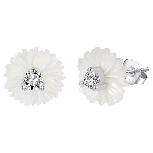 MAJYA Strieborné náušnice VANILA 11967 67070450