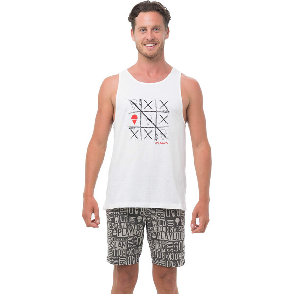 Pánske tričko 69SLAM 69 TIC TAC SLAM (MSNTTS-WH) 66909013