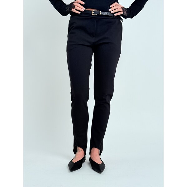 Voga Móda Čierne nohavicové kaliopky LUX 66909307