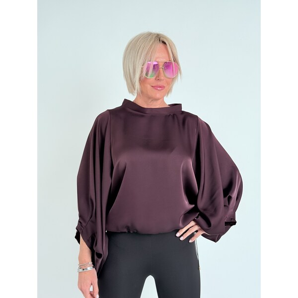 LAVESTINO Bordová tunika MORNING 66909305