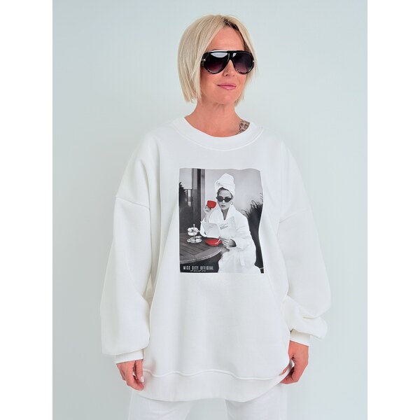 Miss City Official Krémová mikina PARIS 66909337