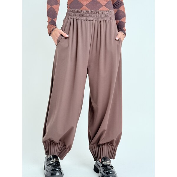 Miss City Official Hnedé nohavice HATE ME 66909335