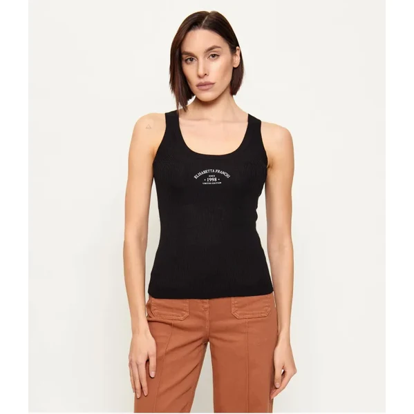 Elisabetta Franchi Vlnený top | Slim Fit 66909866