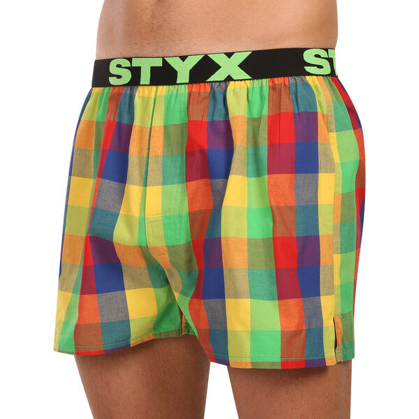 Pánske trenky Styx športová guma viacfarebné (B0105) 66924821