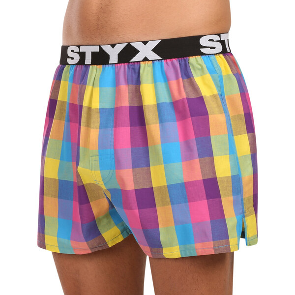 Pánske trenky Styx športová guma viacfarebné (B0104) 66924822