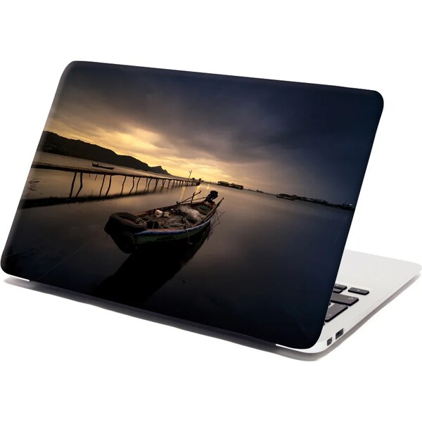 Sablio Samolepka na notebook Loďka na jazere 2 65098776