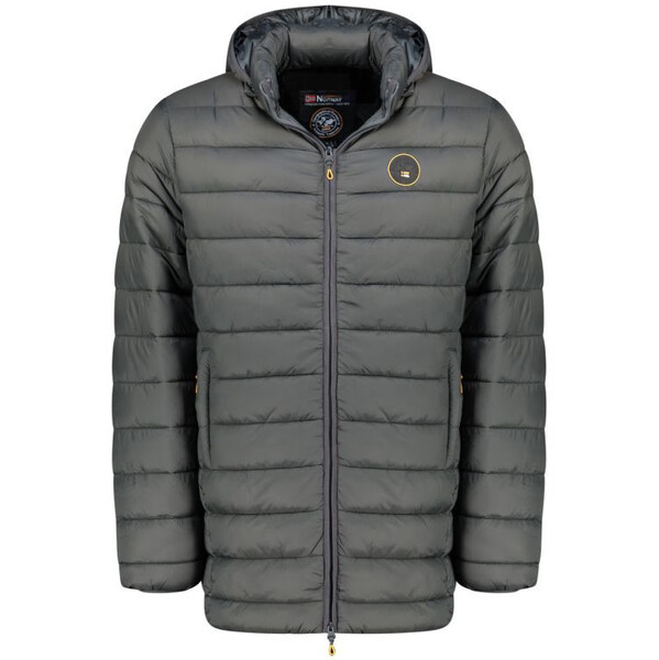 Geographical Norway pánska bunda AMIGOMAP LONG HOOD DB DGREY MEN 233 66910531