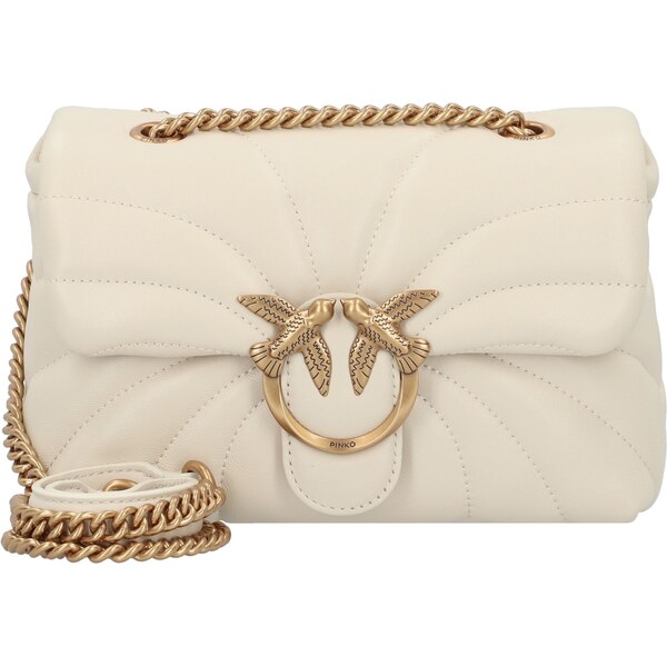 PINKO Taška cez rameno Love svetlobéžová / zlatá 66916169