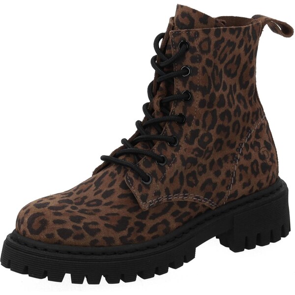 Palado Šnurovacie členkové čižmy Pheara hnedá / tmavohnedá / čierna 66916228