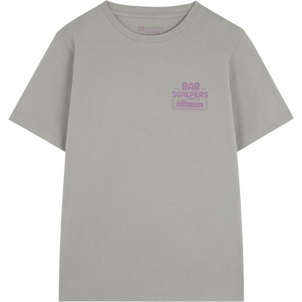 Scalpers Tričko Calamares sivá / fialová 66916245