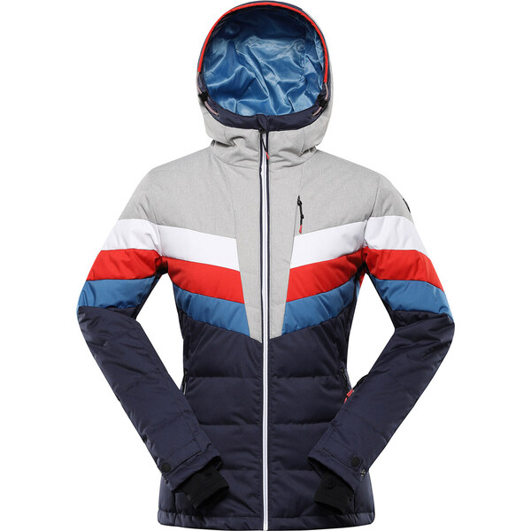 ALPINE PRO - FEEDRA DÁMSKA PÁPEROVÁ LYŽIARSKA BUNDA S MEMBRÁNOU PTX 46928933