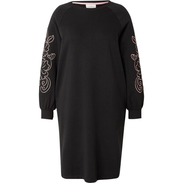 ONLY Carmakoma Šaty CARELLE ružové zlato / čierna 66916487