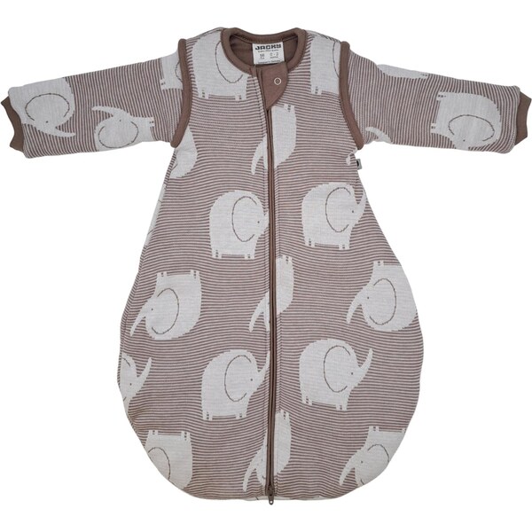 JACKY Spací vak brokátová / šedobiela 66916537