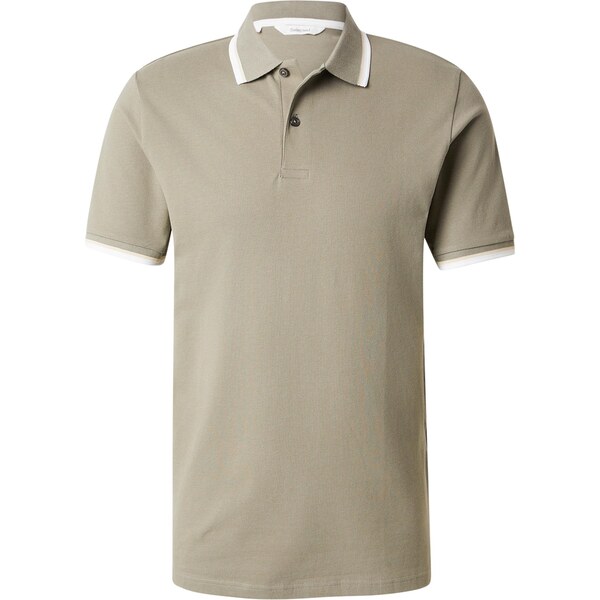 SELECTED Tričko SLHATLAS svetlosivá / biela 66916574