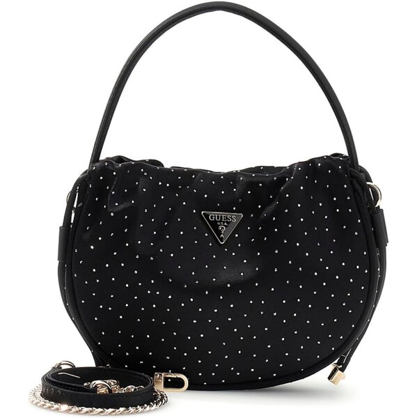 GUESS Kabelka Elsie čierna / biela 66916699