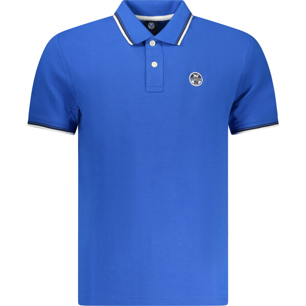 North Sails Modrá pánska polokošeľa 66914626