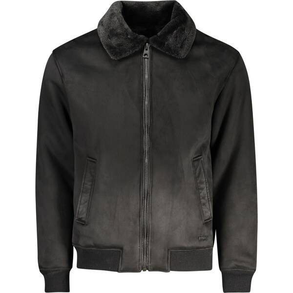 GUESS JEANS Čierna pánska bomber bunda 66914642