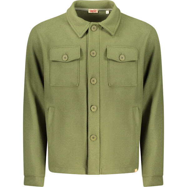 Rifle Zelená rifľová bunda pre mužov 66914650