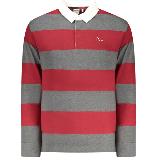 Pepe Jeans Pánske pruhované polokošele s dlhým rukávom 66914669