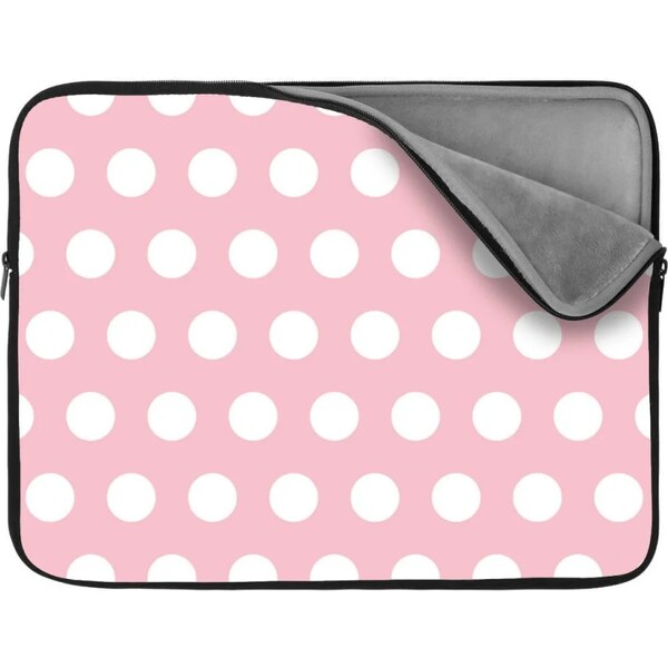 Sablio Obal na notebook Biele bodky 65426992