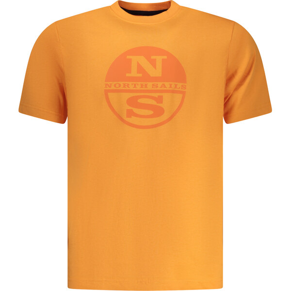North Sails Oranžové tričko s krátkym rukávom 66927864