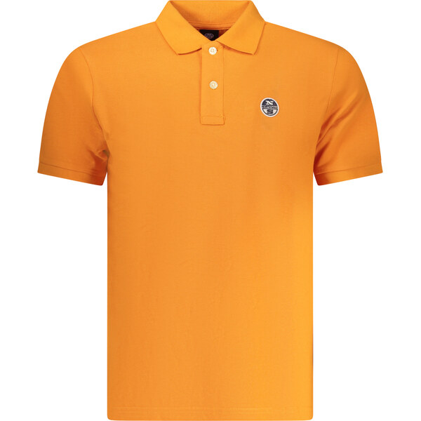 North Sails Oranžová pánska polokošeľa 66927863