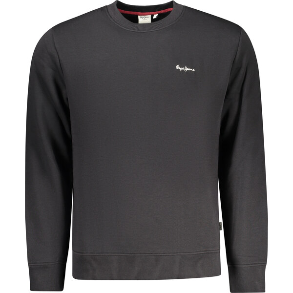 Pepe Jeans Pánska čierna mikina bez kapucne 66927873