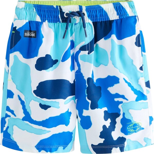 Next Plavecké šortky modrá / námornícka modrá / azúrová / biela 66927121