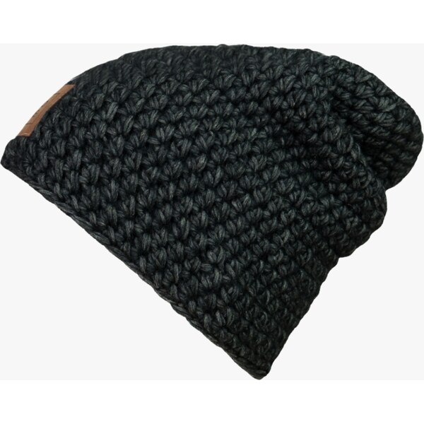 DOKE Merino háčkovaná čiapka Future black 47740525