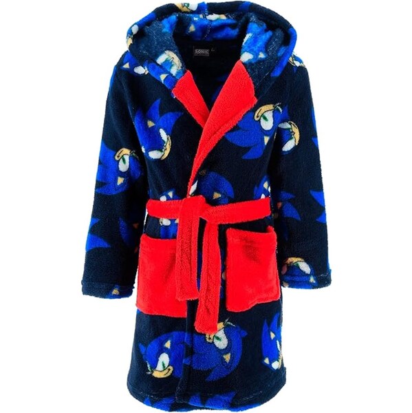 SunCity Chlapčenský župan s kapucňou Ježko Sonic 66923159