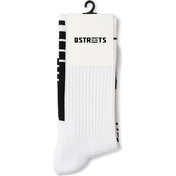 The Streets Performance Socks - Unisex - Ponožky The Streets - Biele - 66924378