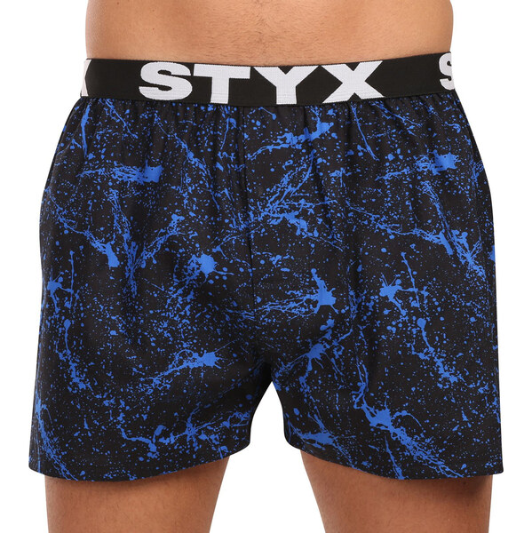 3PACK pánske trenky Styx art športová guma viacfarebné (3B19234) 66924816