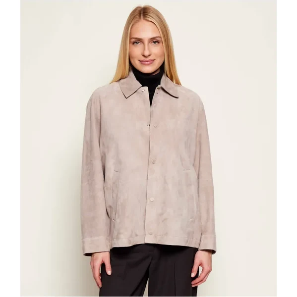 MAX&Co. Bunda MCOBOEMIA | Loose fit | semiš 66927030