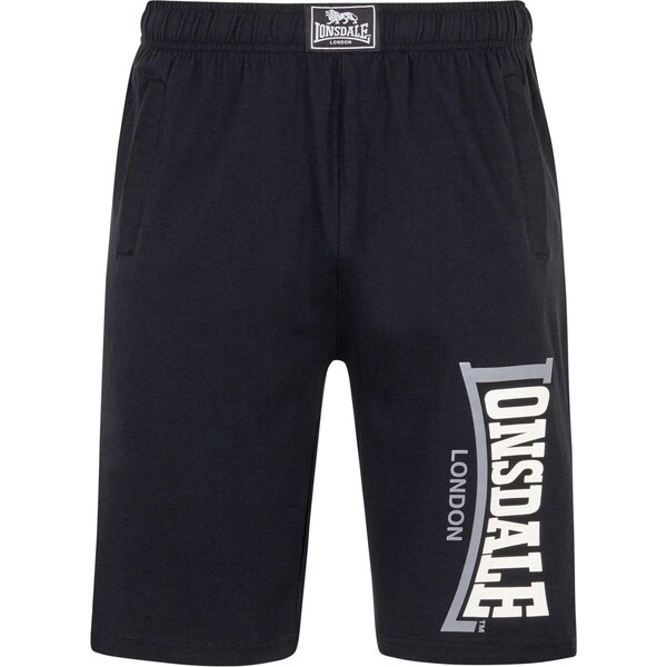 LONSDALE Nohavice Jam čierna / biela 63306060