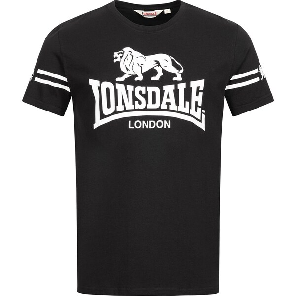 LONSDALE Tričko čierna / biela 64426729