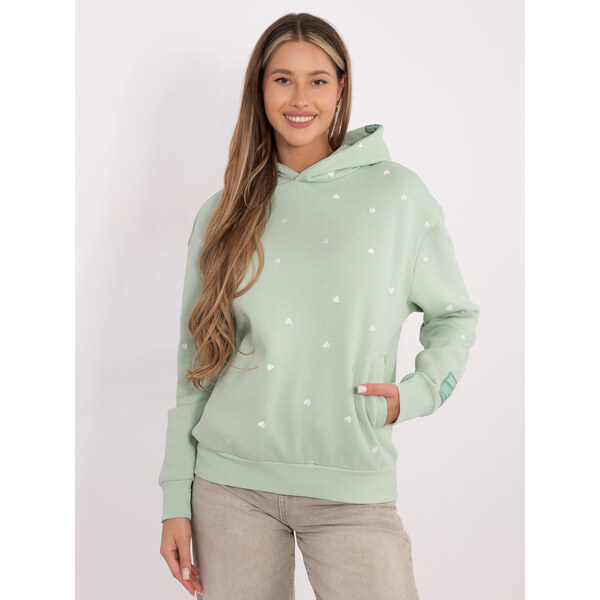 FPrice Mikina D10618BC02834A3 pistáciová 66927981